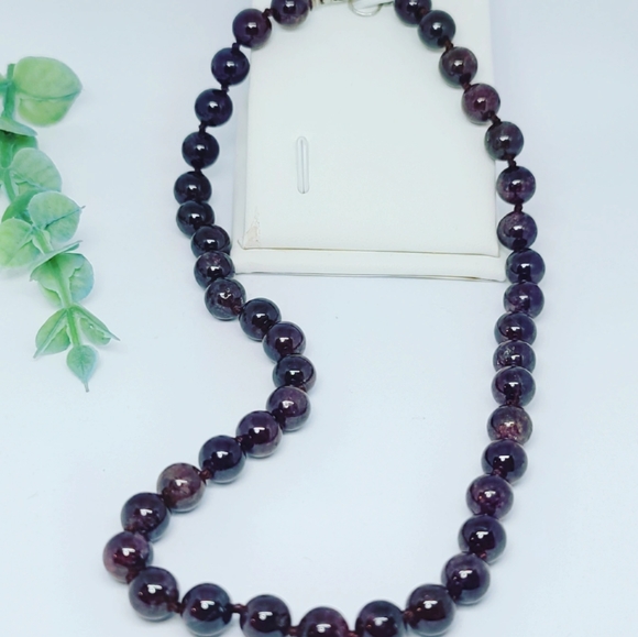 Beautiful Garnet beaded necklace 😍 - Picture 2 of 4